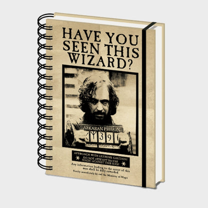 Cuaderno Harry Potter Sirius Black