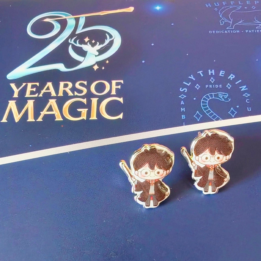 Aretes Harry Potter Chibi