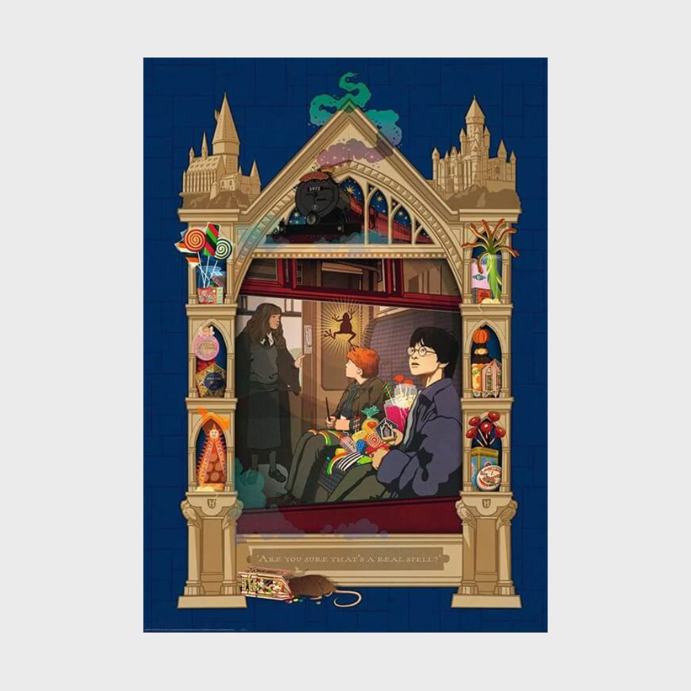 Rompecabezas Camino a Hogwarts MinaLima
