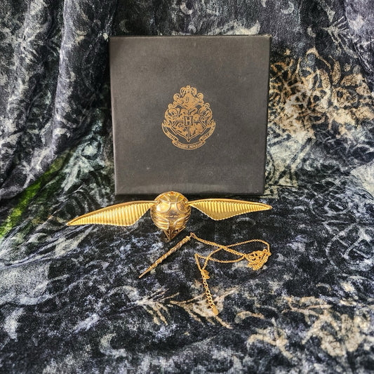 Snitch Dorada Caja para Anillo