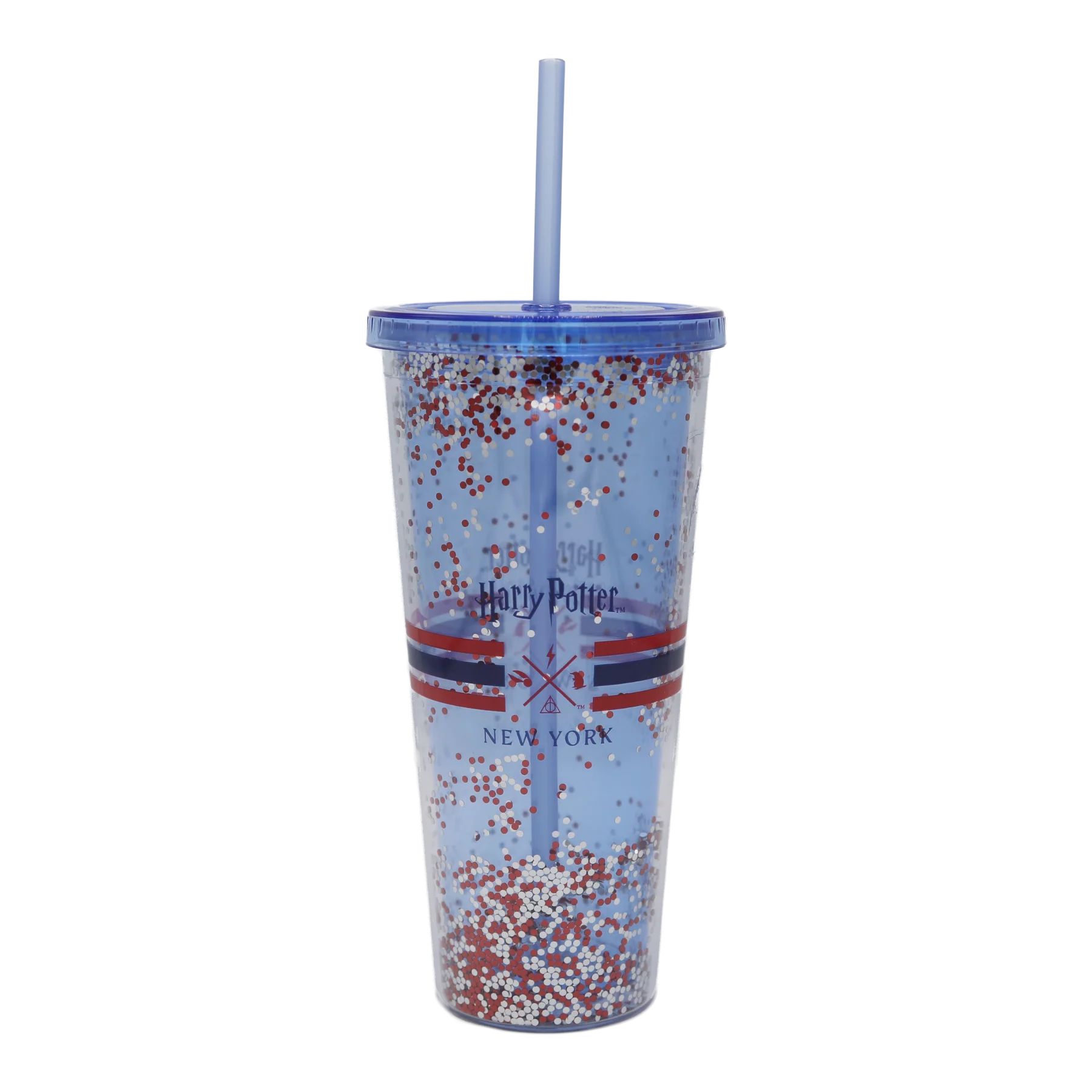 Vaso con Popote Harry Potter Heritage Nueva York