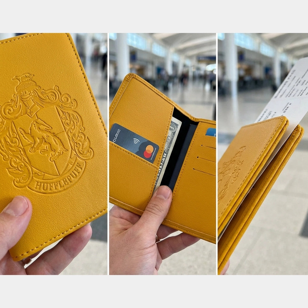 Portapasaporte Hufflepuff