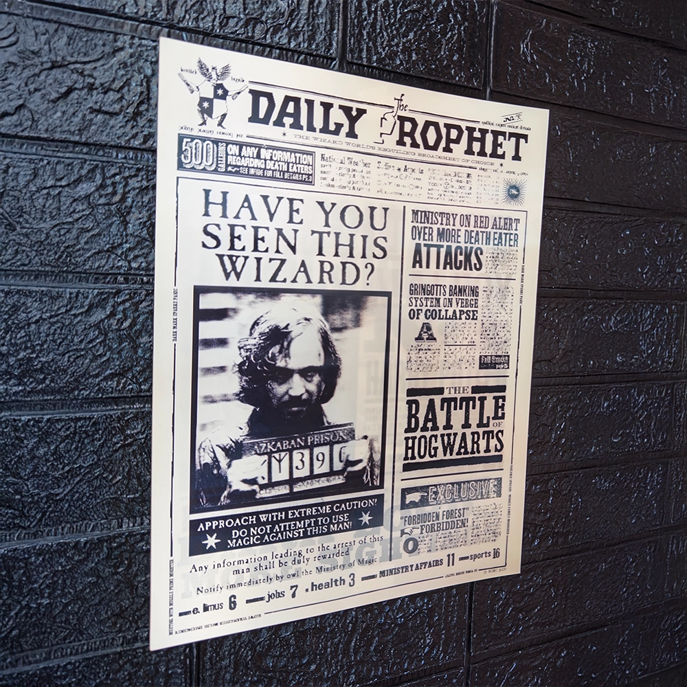 Póster Lenticular Harry Potter Sirius Black