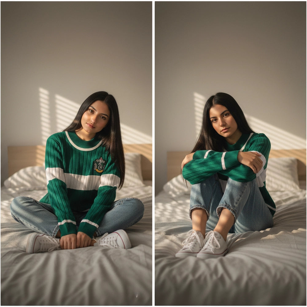 Suéter Slytherin Quidditch