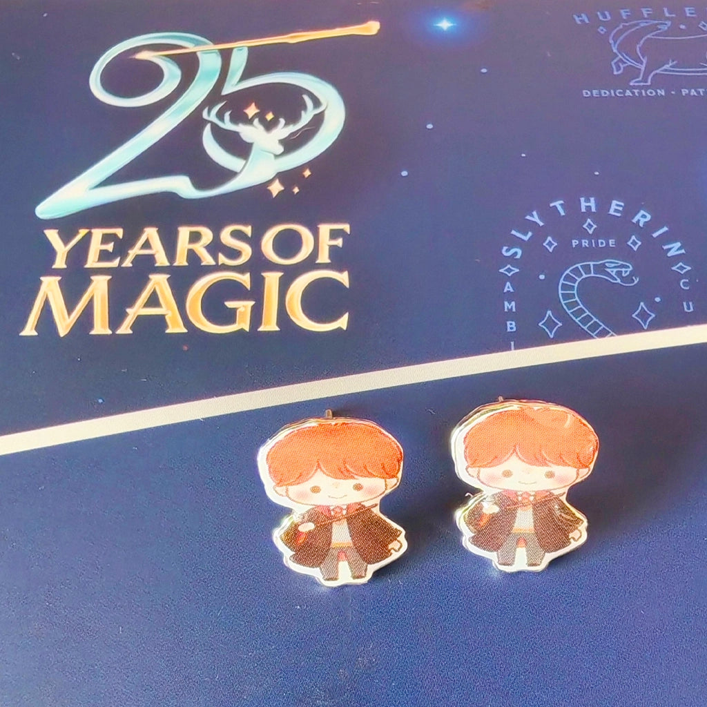 Aretes Ron Weasley Chibi