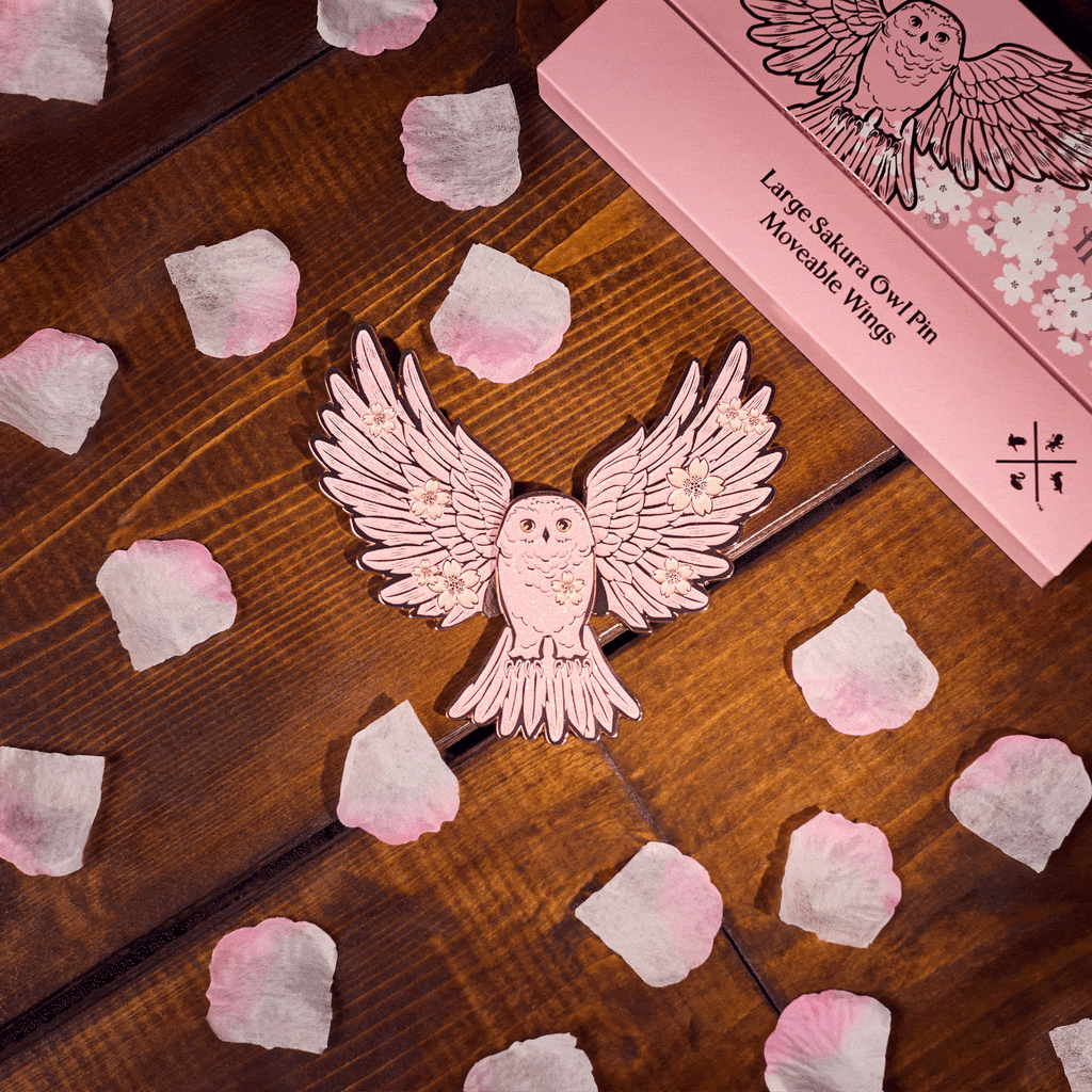 Pin Sakura Lechuza