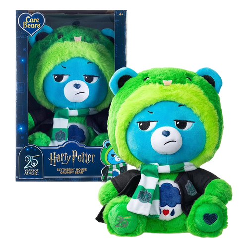 Care Bears x Harry Potter Gruñosito Slytherin