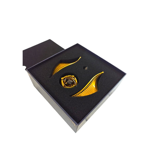 Snitch Dorada con Apertura y Anillo Horrocrux
