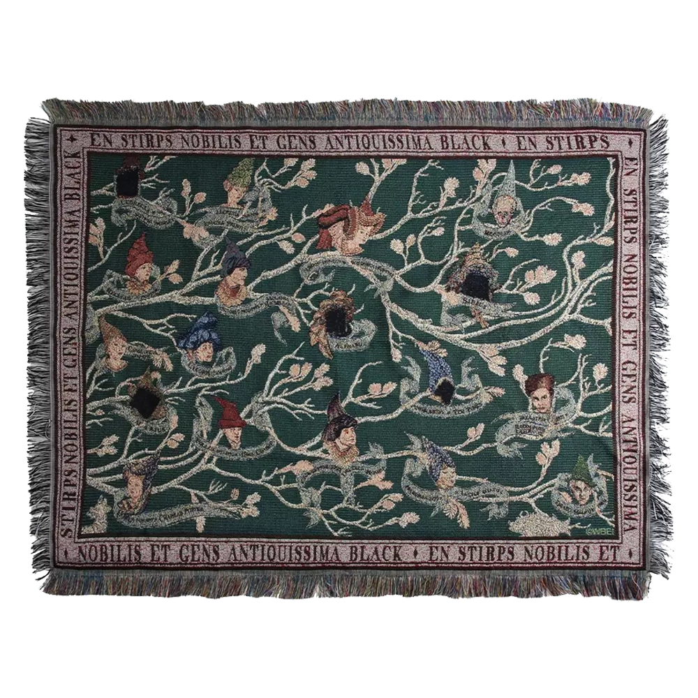 Tapete Árbol Genealógico Familia Black