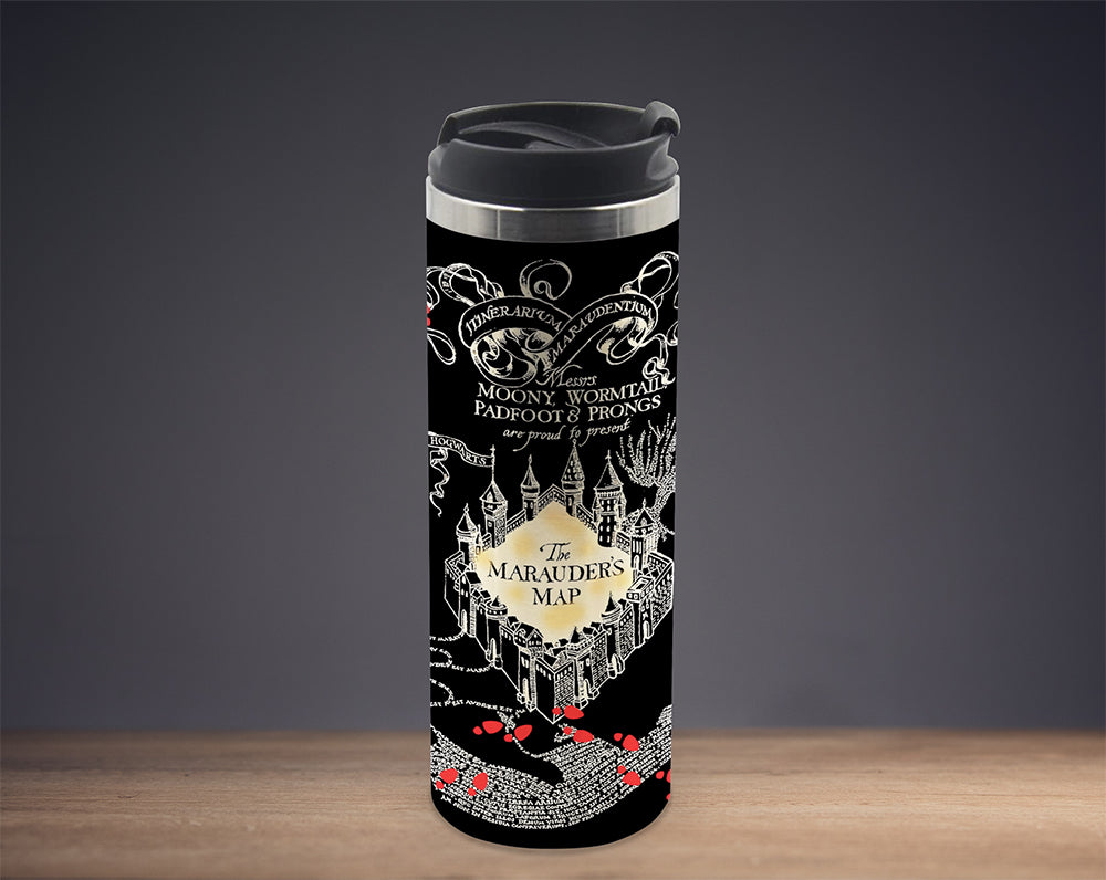 Termo Harry Potter Mapa Del Merodeador Negro