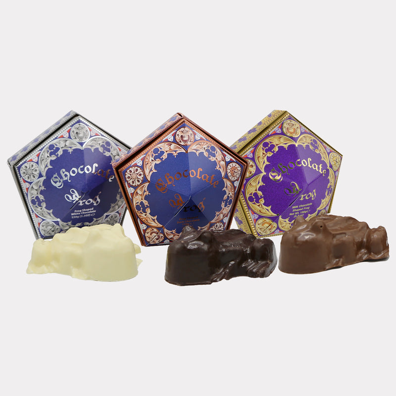 Ranas de chocolate