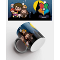 Taza Chibi Hogwarts.